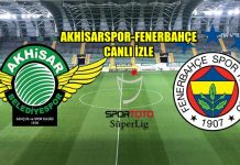 AKHİSARSPOR – FENERBAHÇE CANLI İZLE